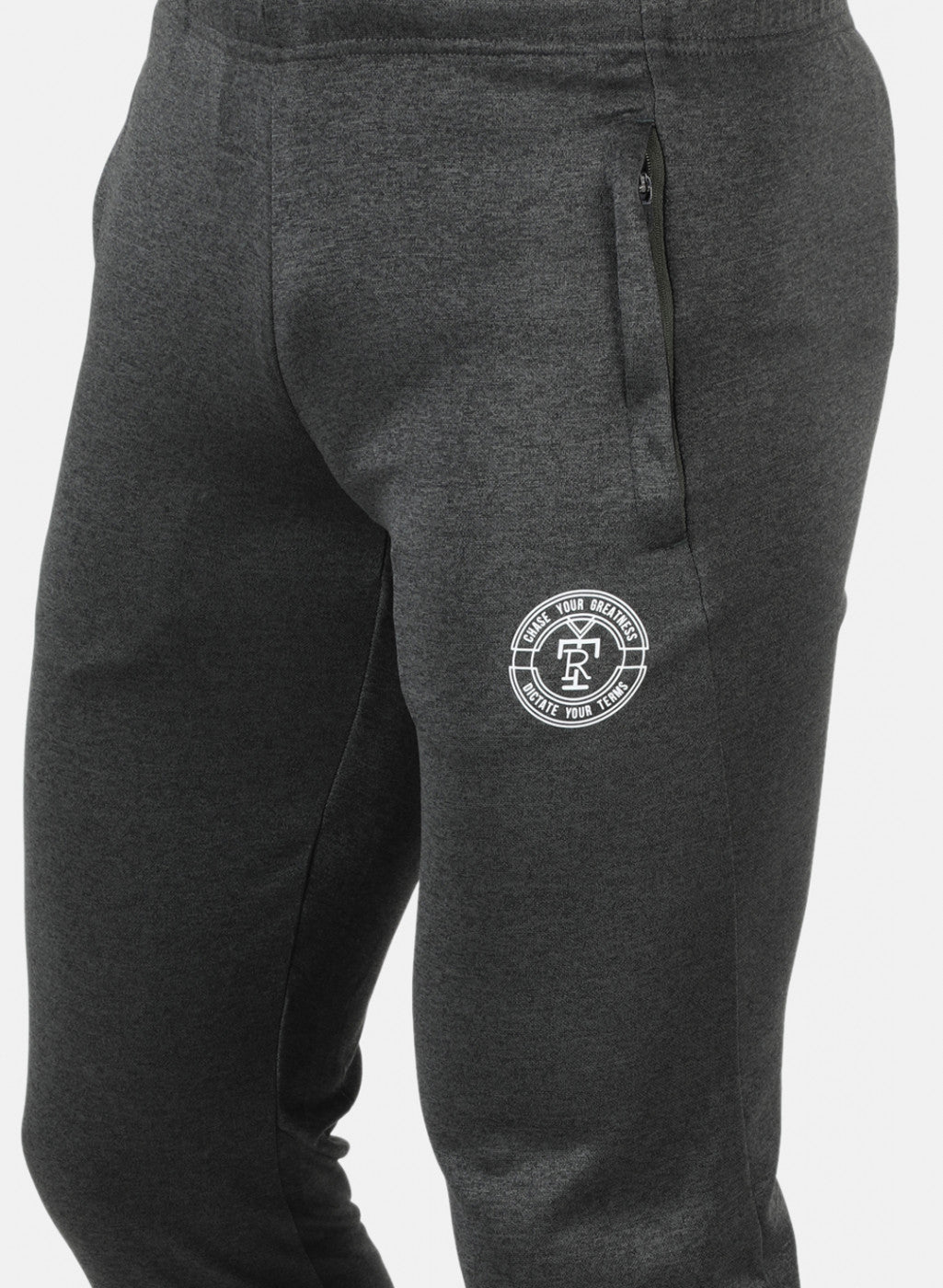 Rock.it Men Grey Self Design Lower