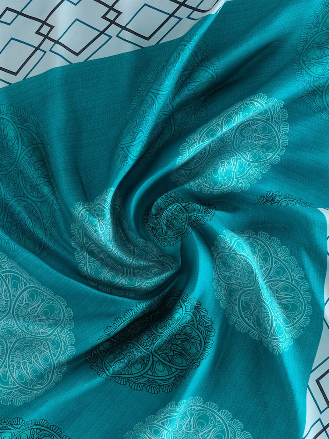 120 GSM Microfibre Double Bedsheet with 2 Pillow Covers