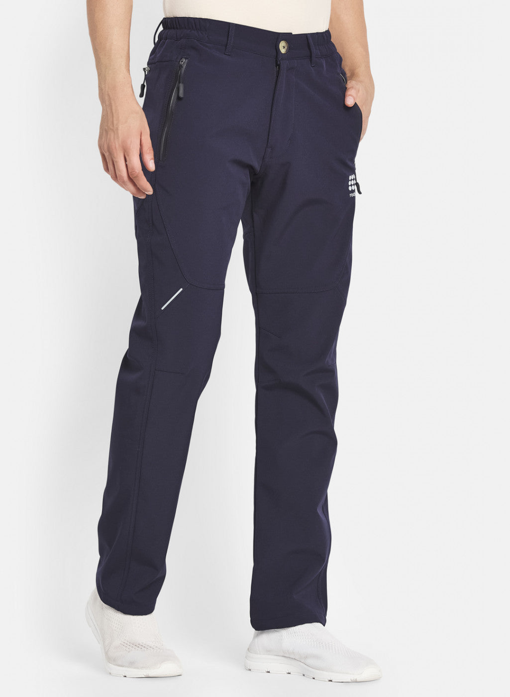 Rock.it Men Navy Blue Regular Fit Lower