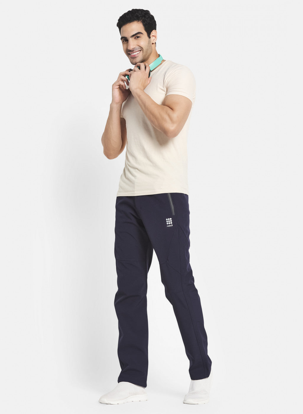 Rock.it Men Navy Blue Regular Fit Lower