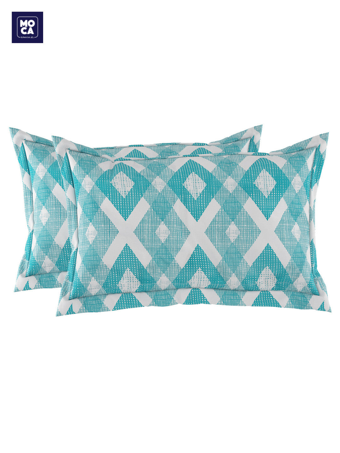 120 GSM Polyester Double Bed 1 Bedsheet with 2 Pillow Covers (Dazzle)