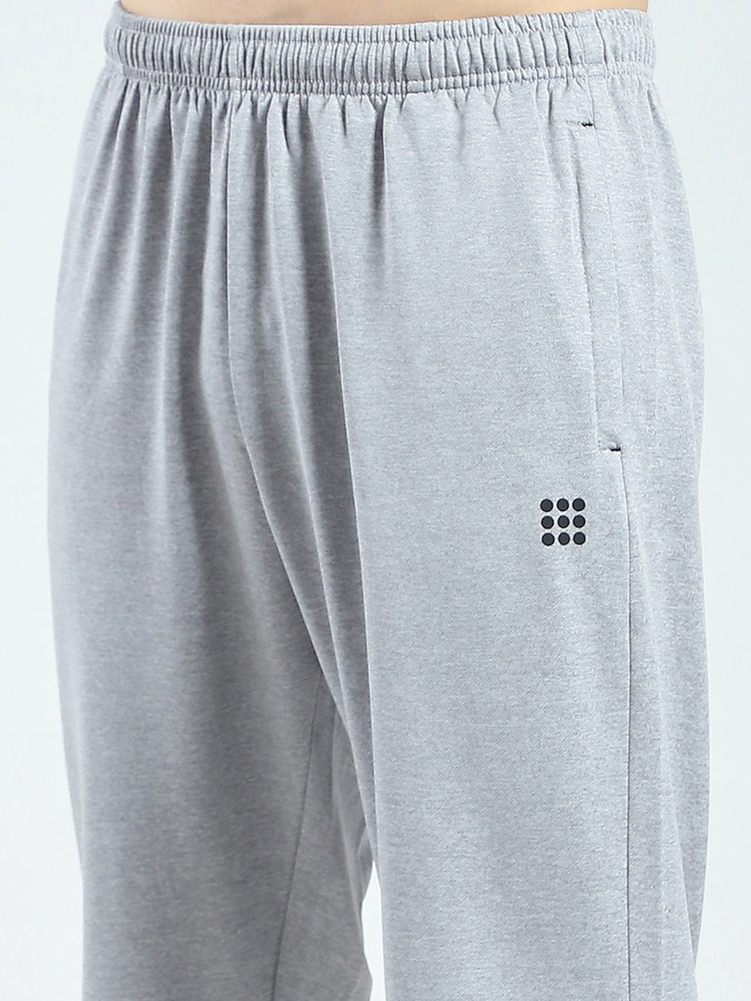 Rock.it Men Grey Solid Regular Fit Lower