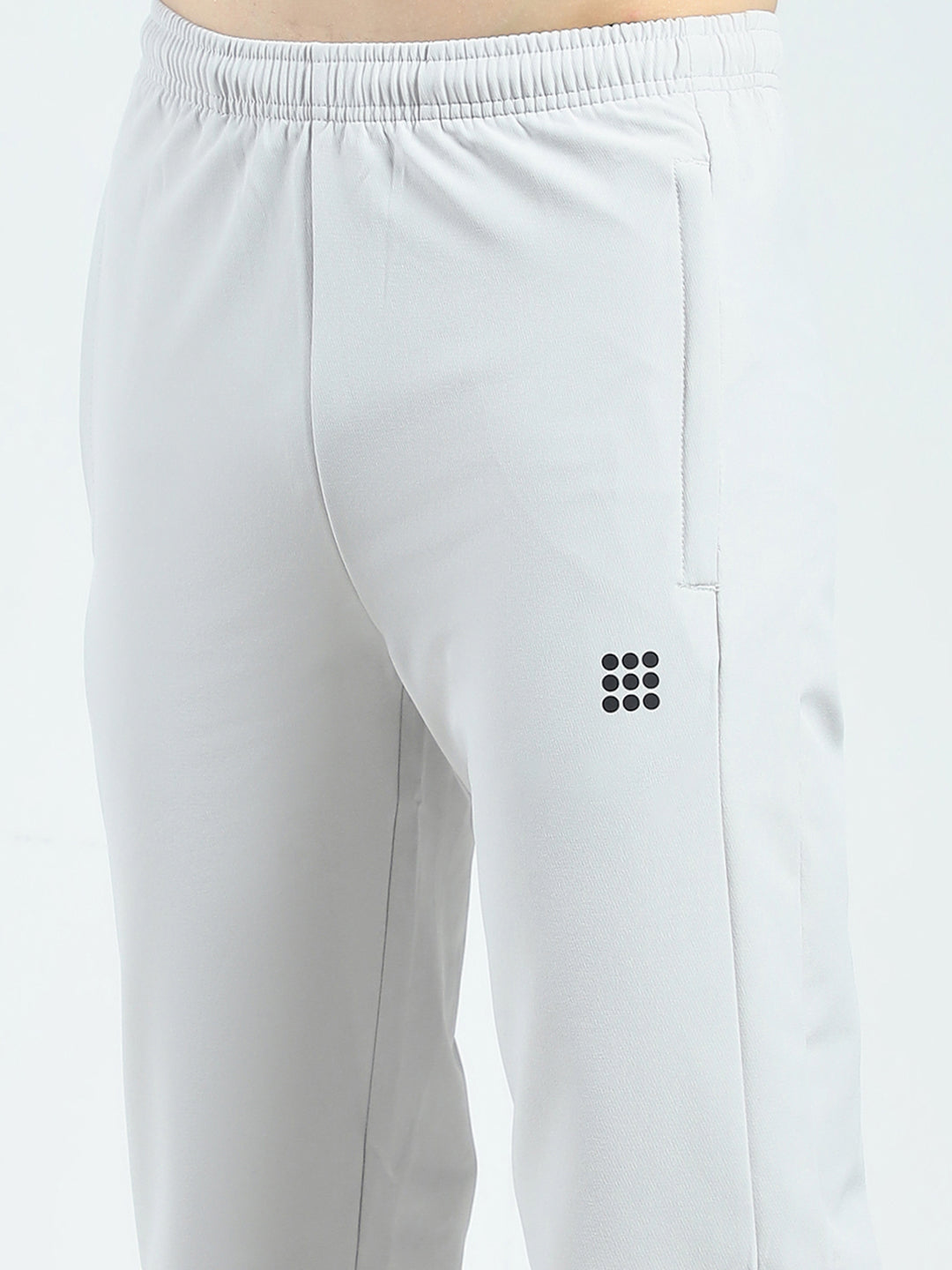 Rock.it Men Grey Solid Regular Fit Lower