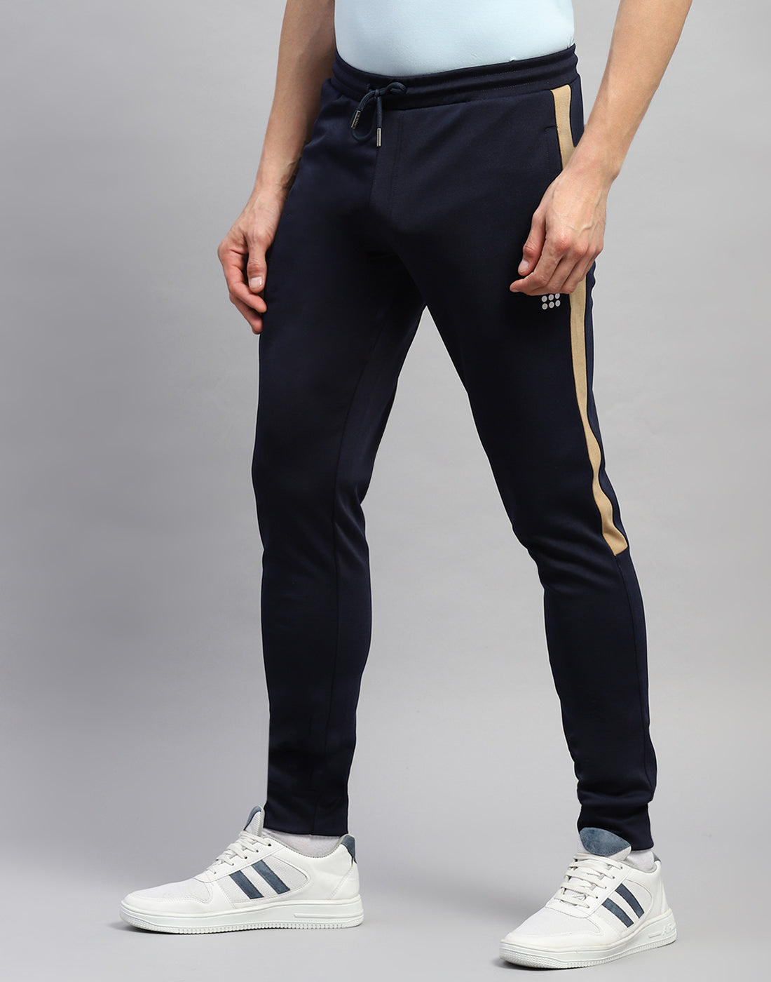 Rock.it Men Navy Blue Solid Regular Fit Jogger