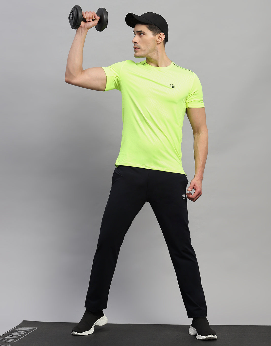 Rock.it Men Navy Blue Solid Regular Fit Lower