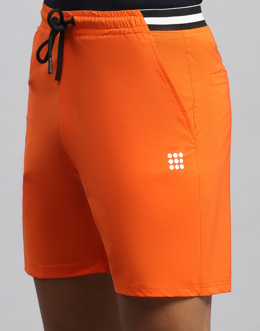 Rock.it Men Orange Solid Smart Fit Short