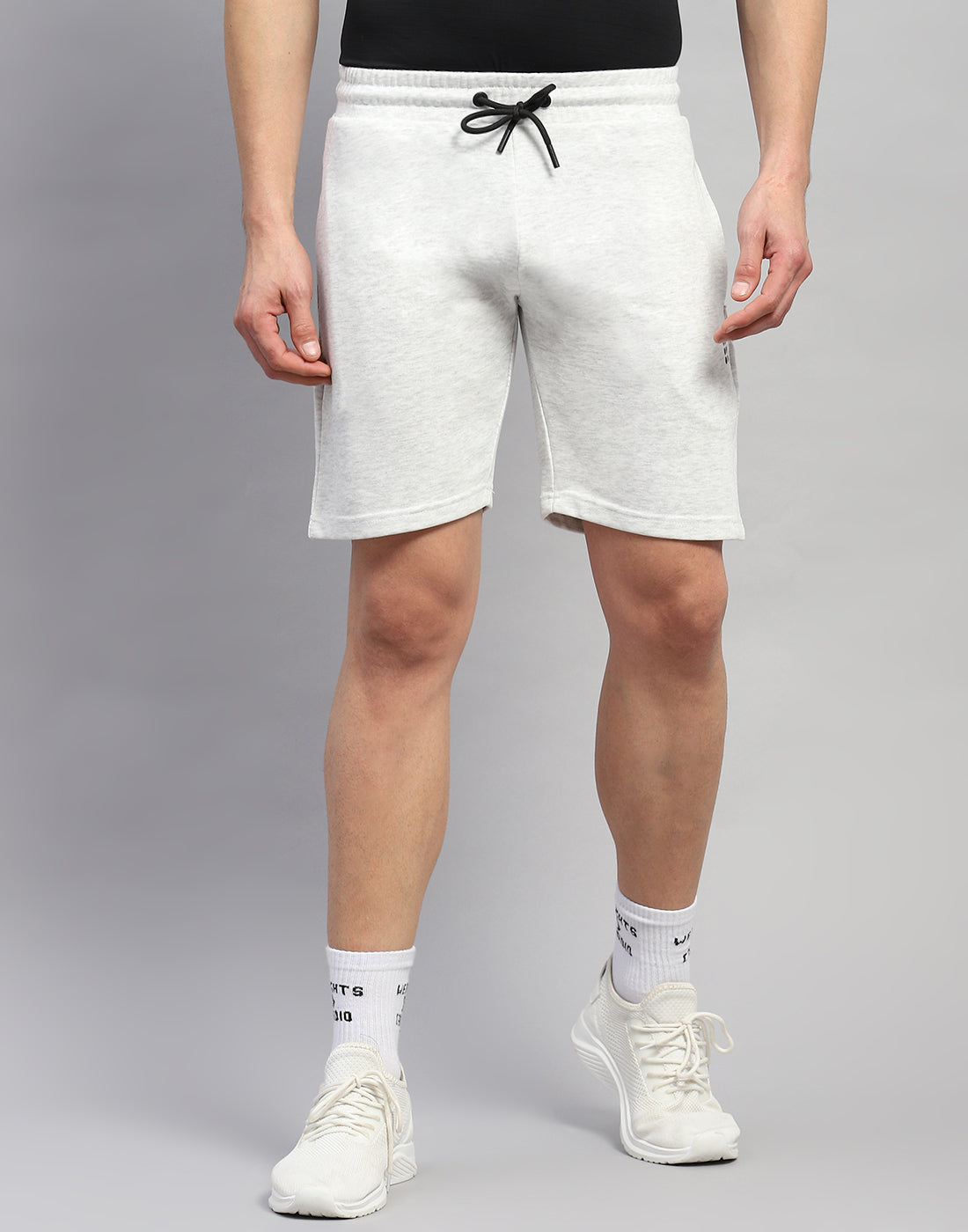 Rock.it Men Grey Solid Regular Fit Short