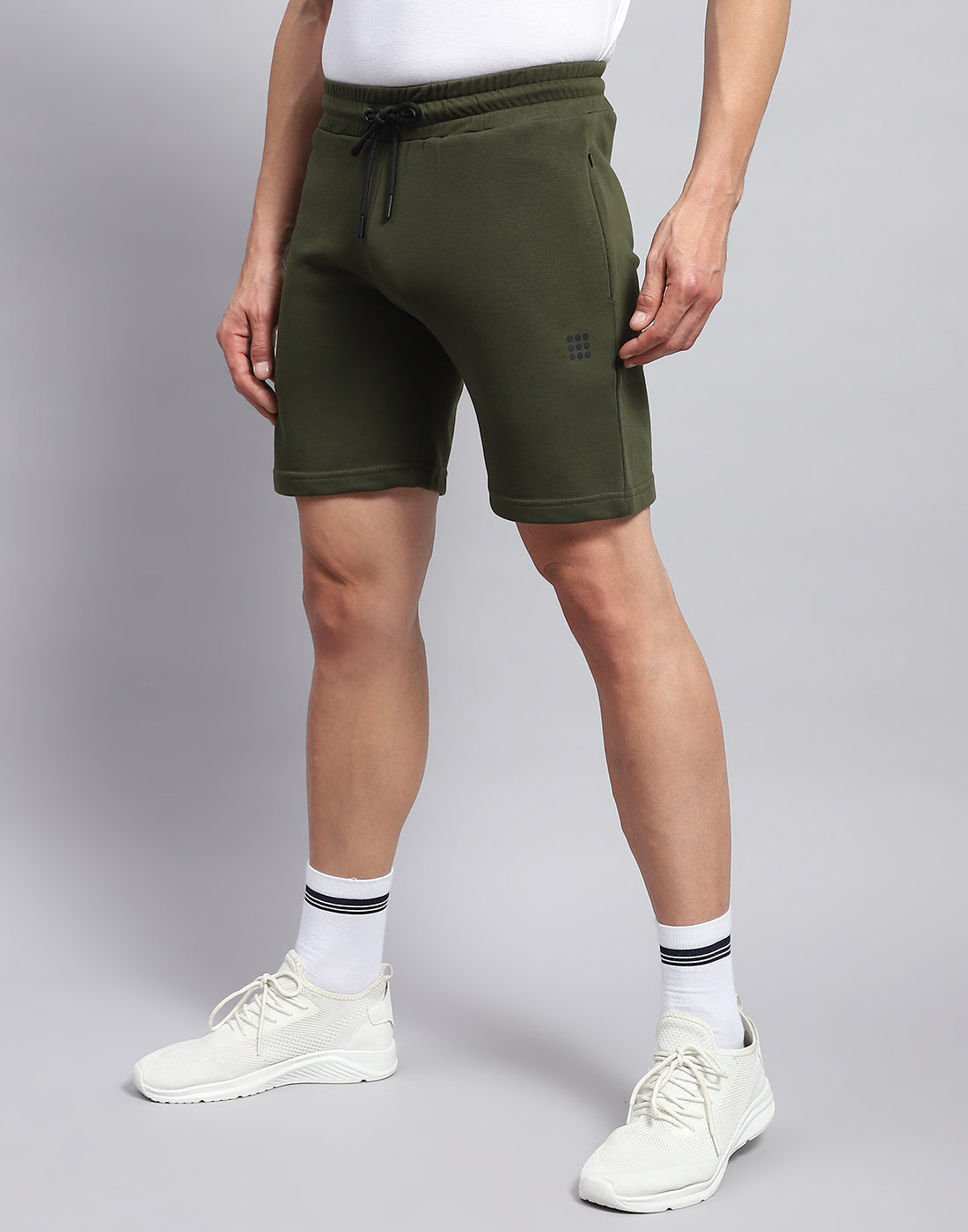 Rock.it Men Olive Solid Smart Fit Short
