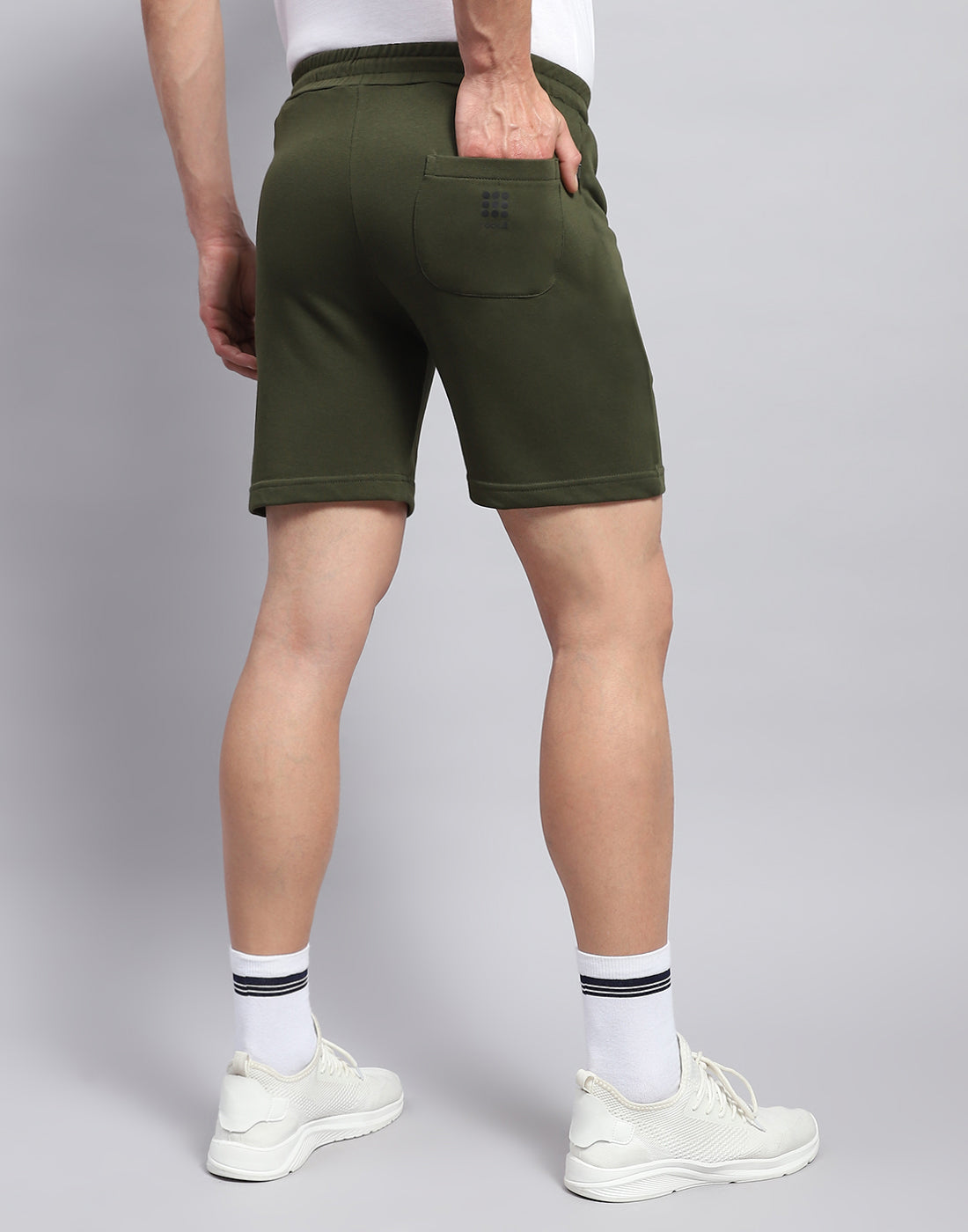 Rock.it Men Olive Solid Smart Fit Short