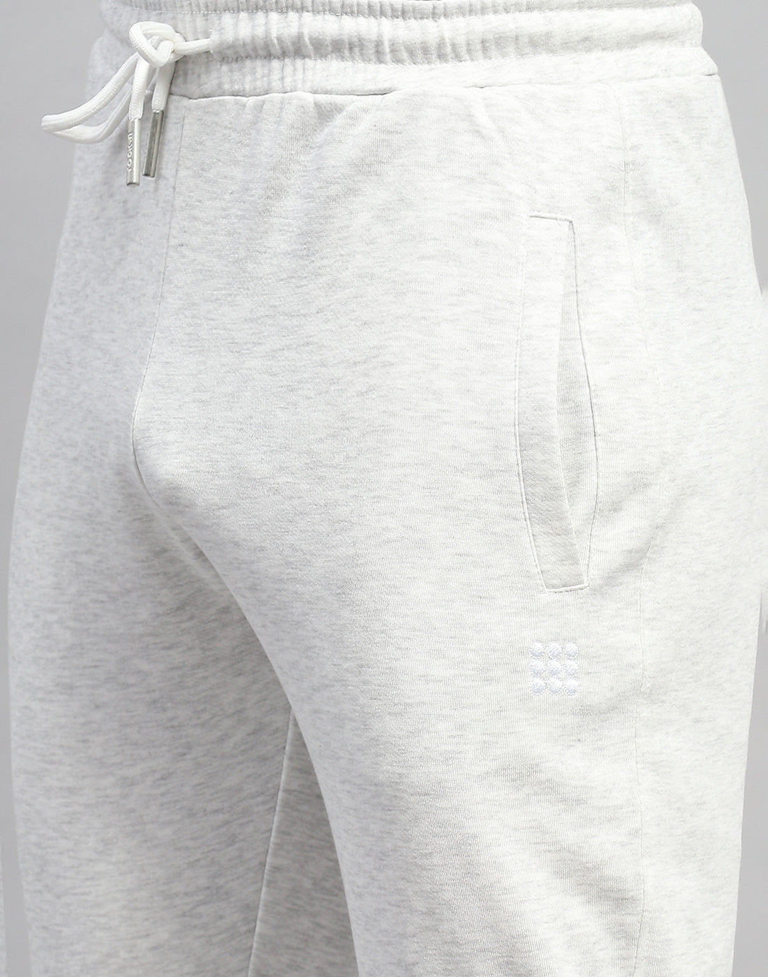 Rock.it Men Grey Solid Regular Fit Lower