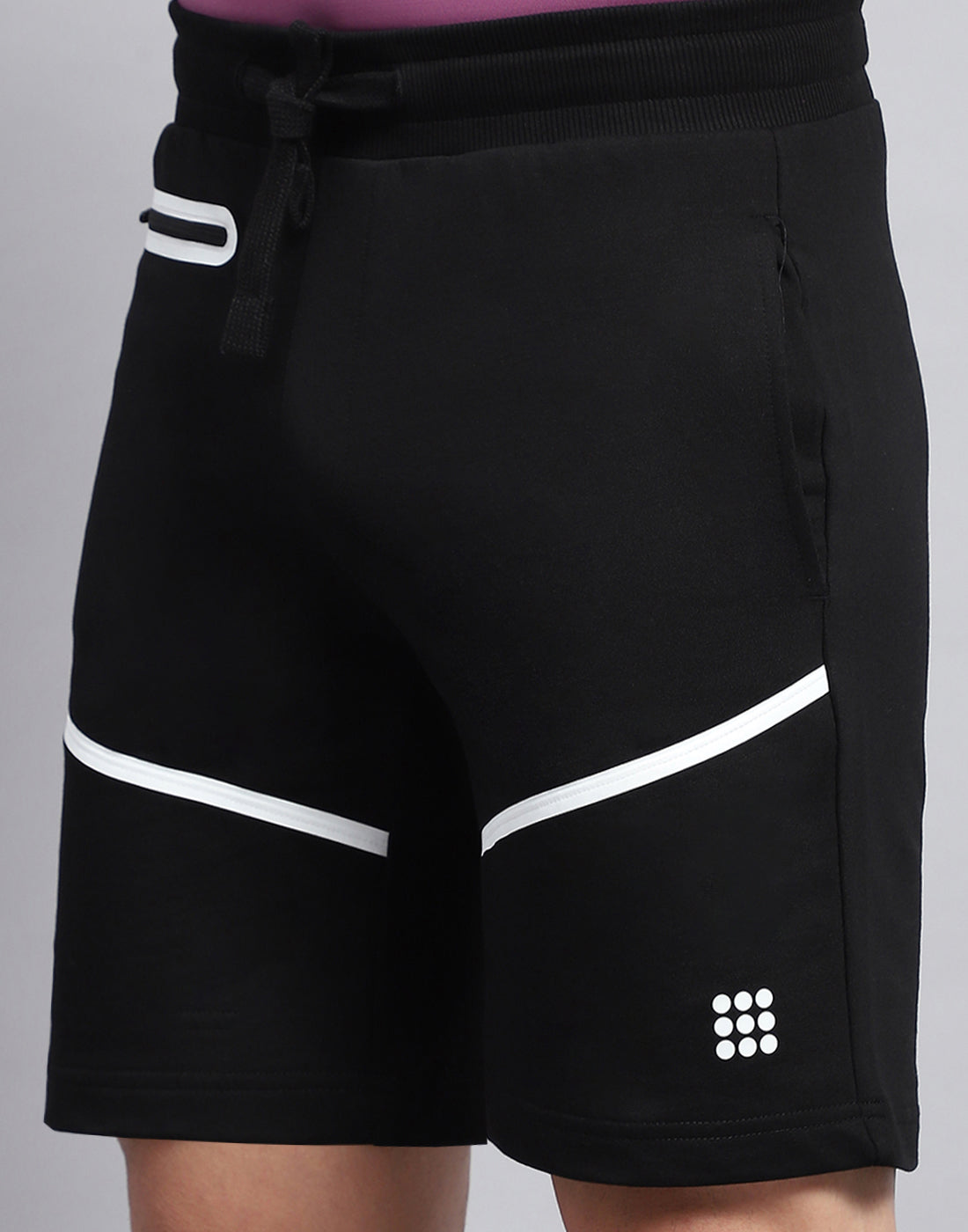 Rock.it Men Black Solid Smart Fit Short