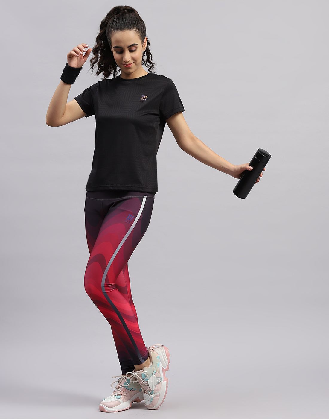 Rock.it Women Multicolor Printed Regular Fit Legging