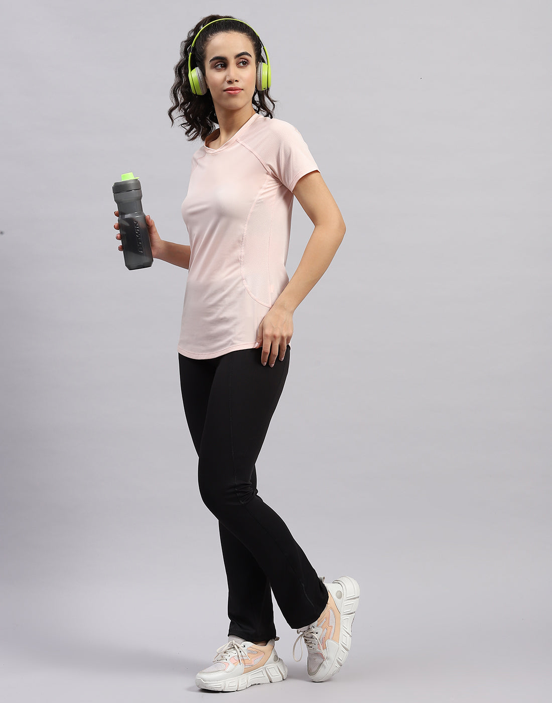 Rock.it Women Black Solid Smart Fit Lower