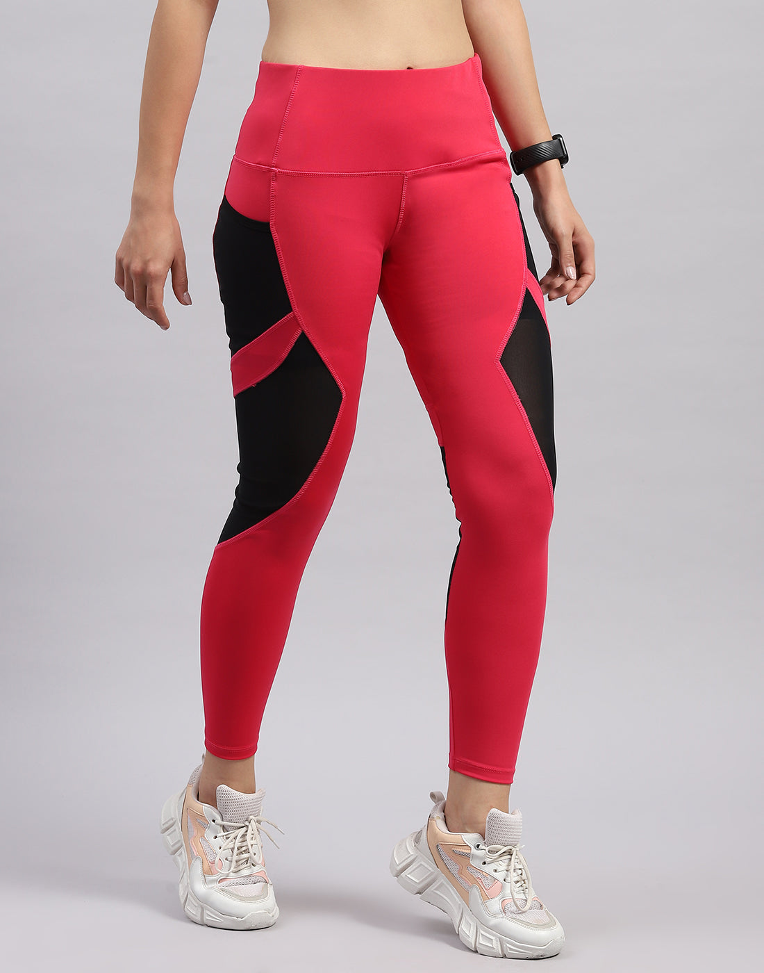 Rock.it Women Coral Solid Regular Fit Legging
