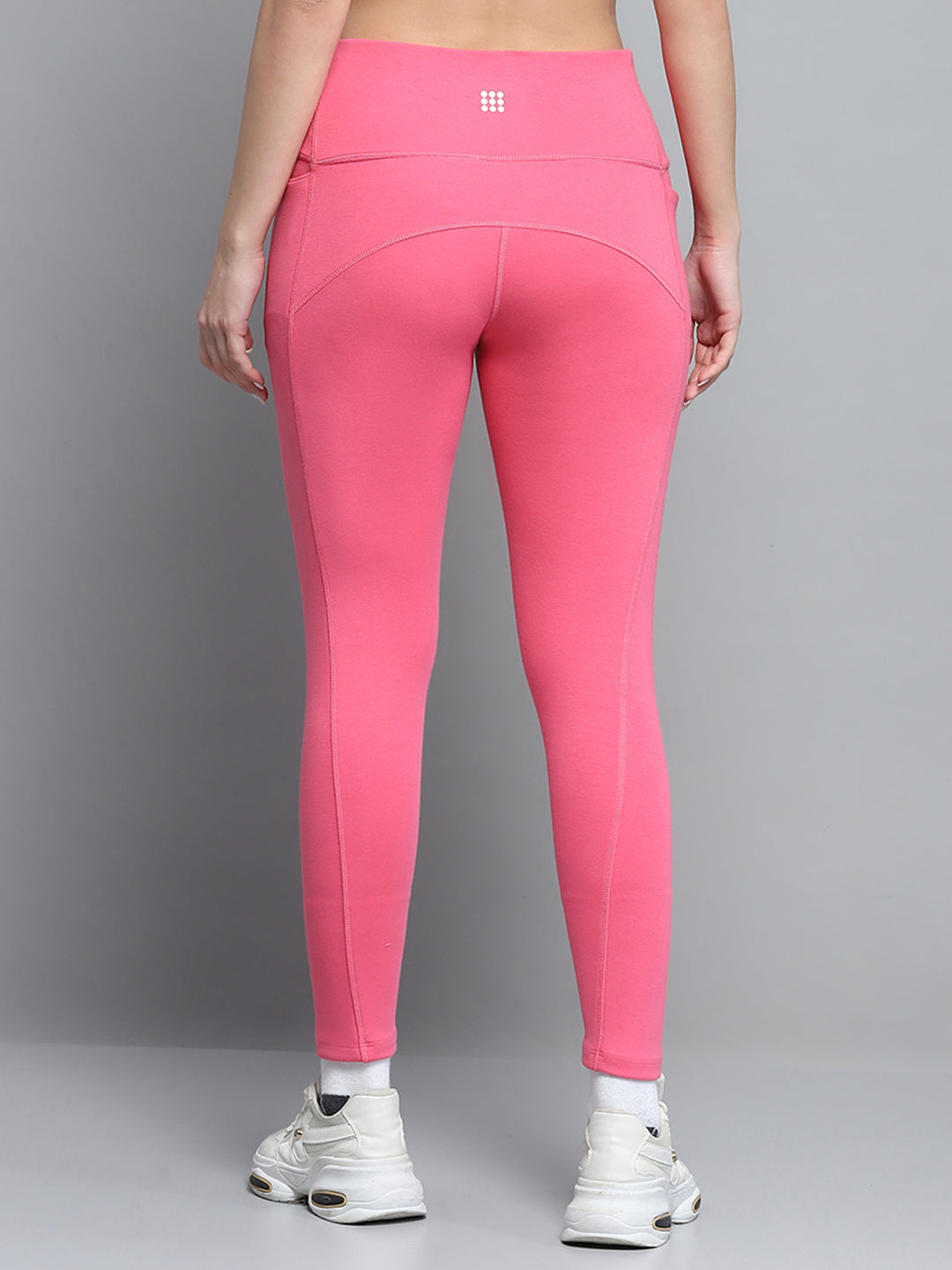 Rock.it Women Pink Solid Regular Fit legging