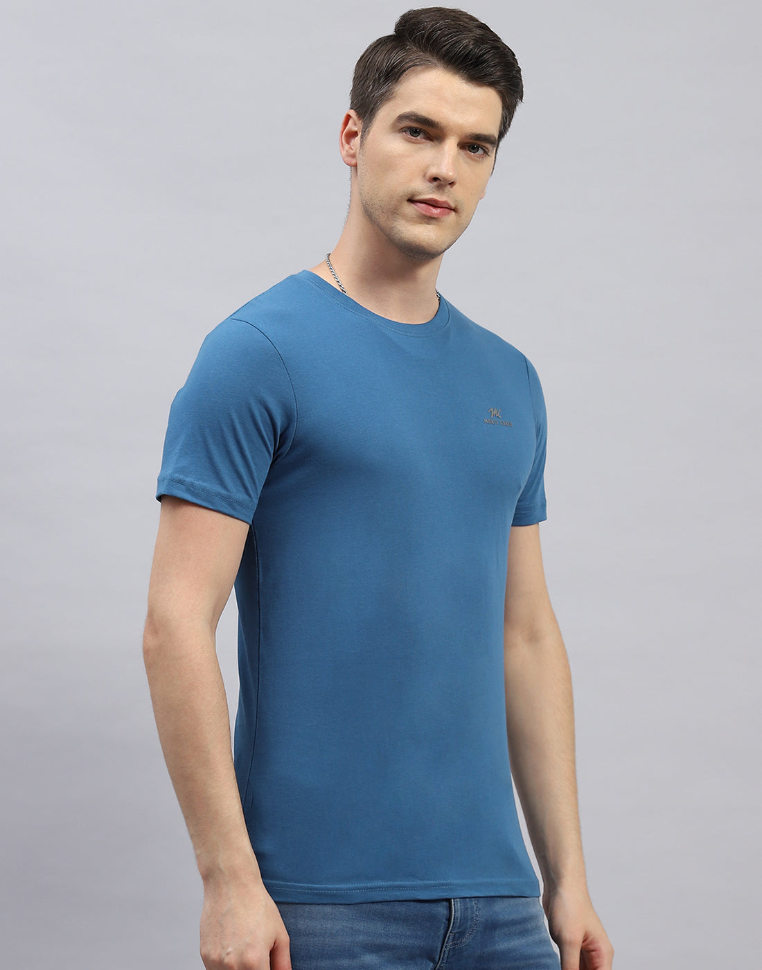 Men Green, Red & Blue Solid Round Neck Half Sleeve T-Shirt (Pack of 3)