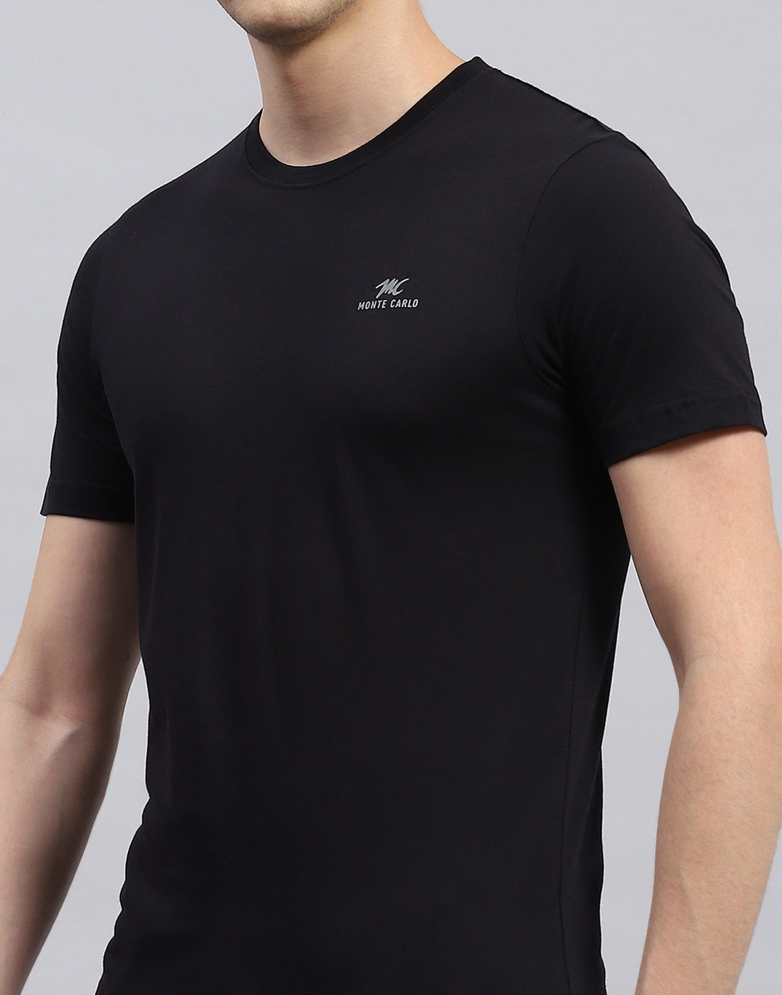 Men Black, Blue & Off White Solid Round Neck Half Sleeve T-Shirt (Pack of 3)