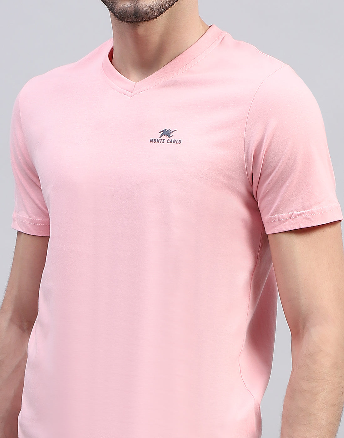 Men Multicolor Solid V Neck Half Sleeve T-Shirt (Pack of 3)