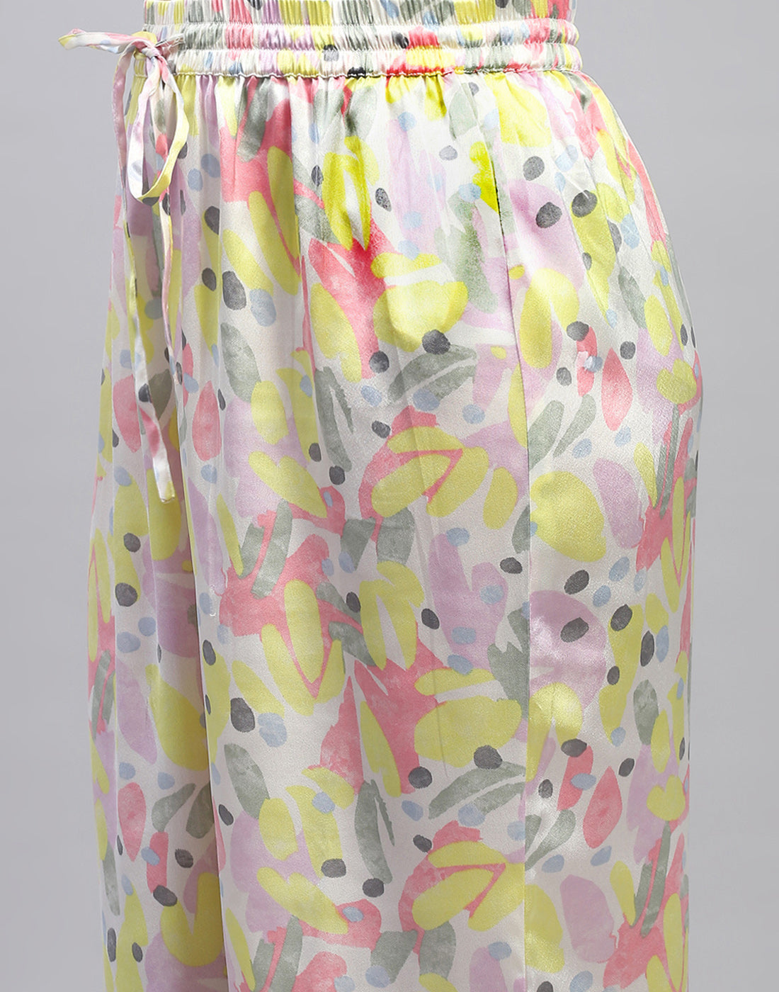 Women Pink Embroidered Front Open Full Sleeve Cords Set