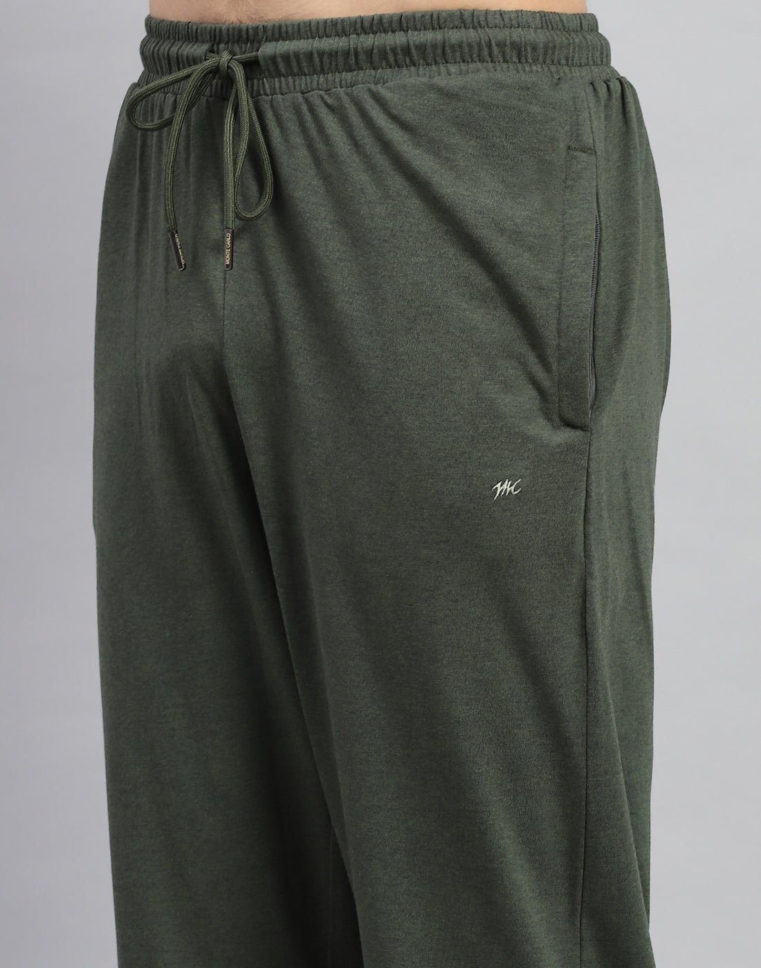 Men Green Solid Half Sleeve Lower Set