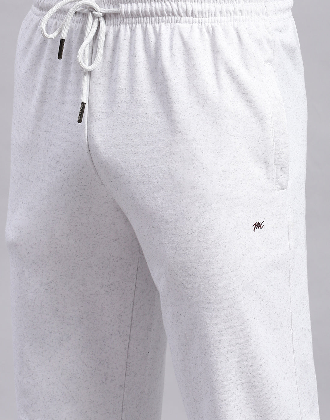 Men Grey Stripe Polo Collar Half Sleeve Lower Set