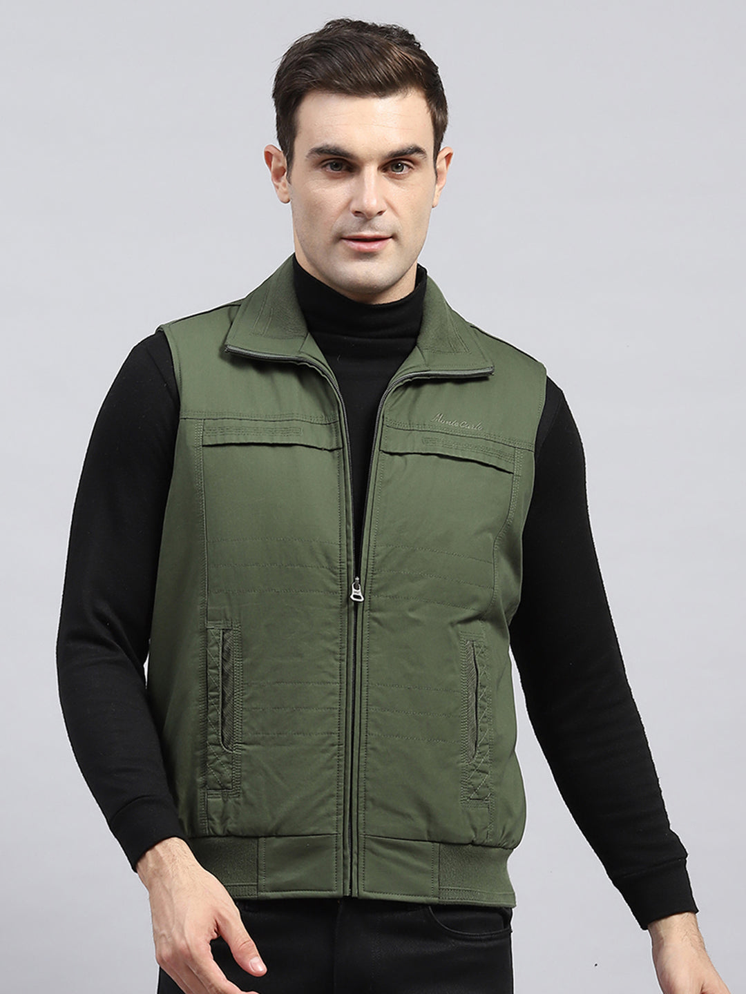 Man Woodland Jackets Half Sleeves Mens Jackets Half Jacket