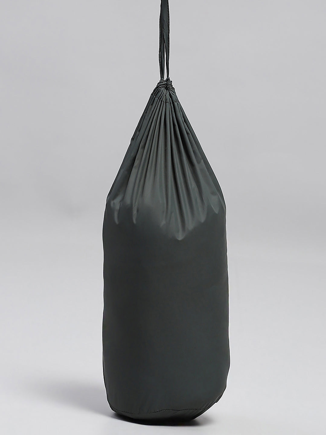 Men Olive Solid Detachable Hood Full Sleeve Jacket