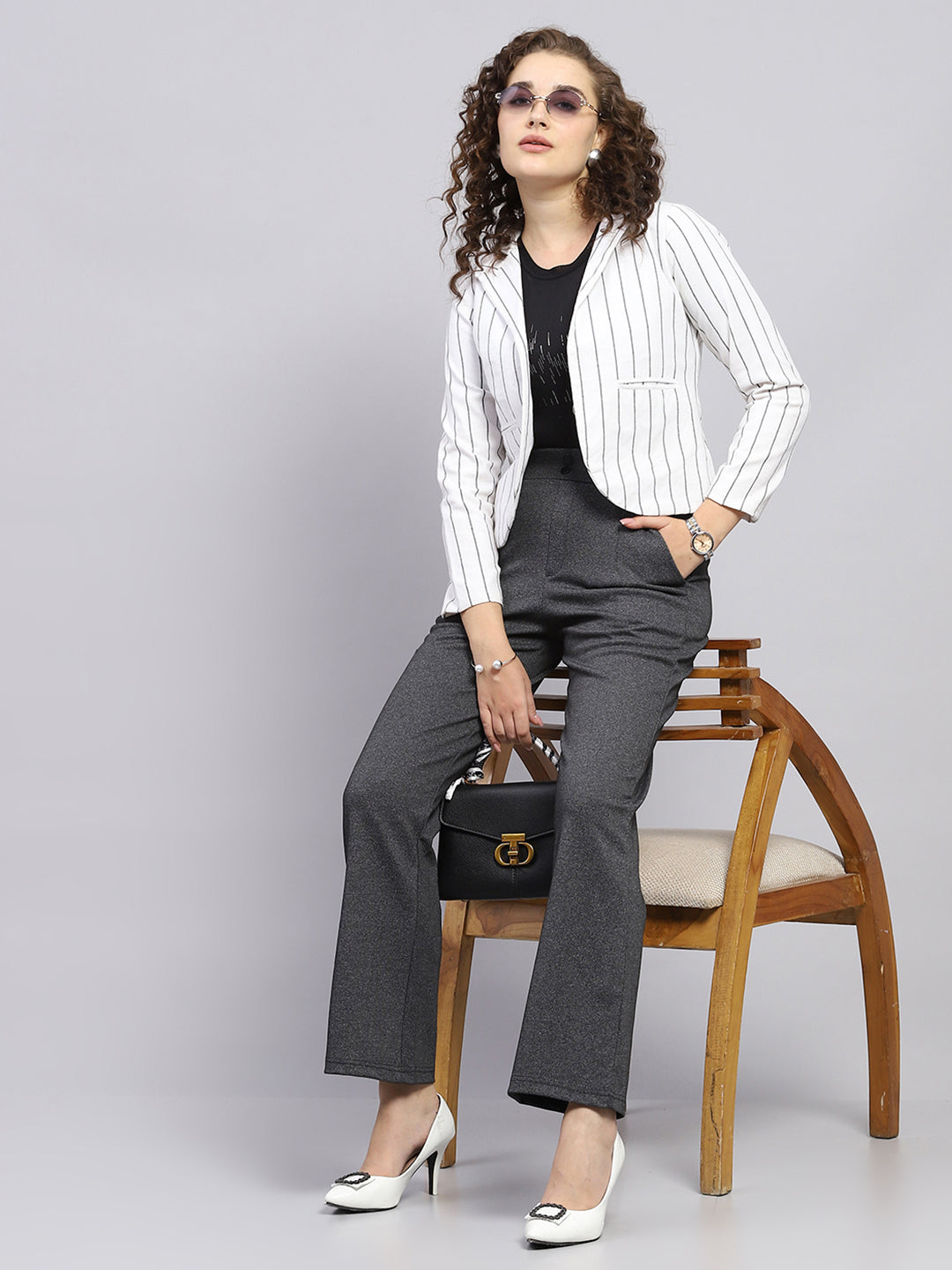 Women Grey Solid Jegging