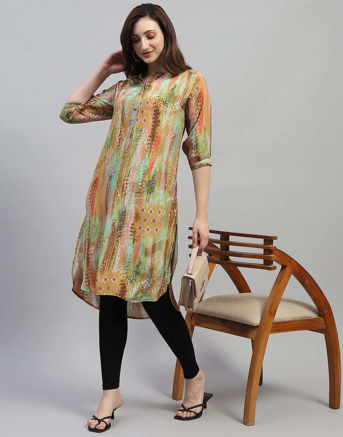 Women Black Solid Regular Fit Legging