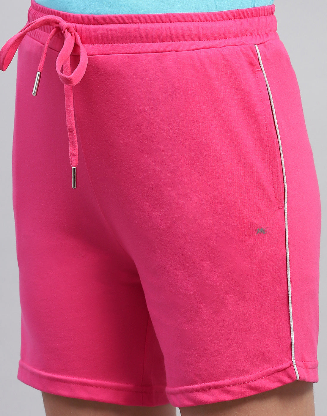 Women Pink Solid Regular Fit Short