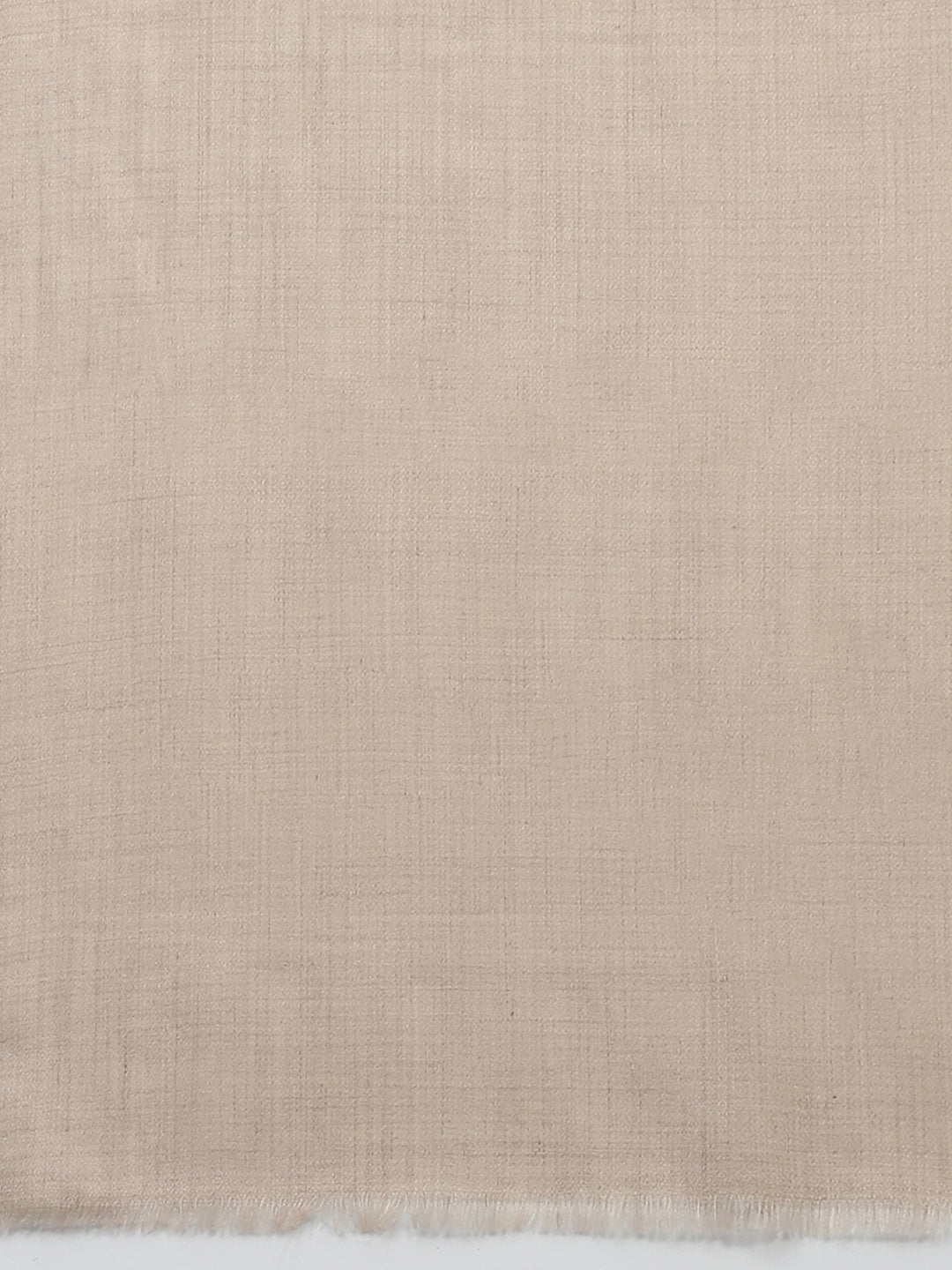 Men Beige Solid Lohi Shawl