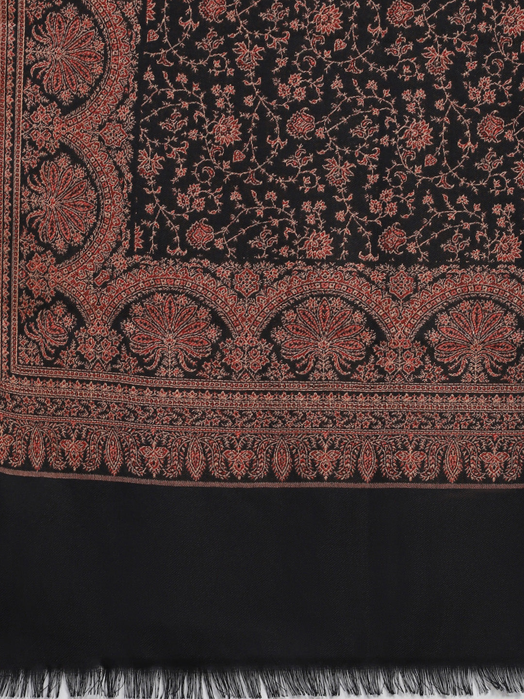 Women Multicolor Self Design Shawl