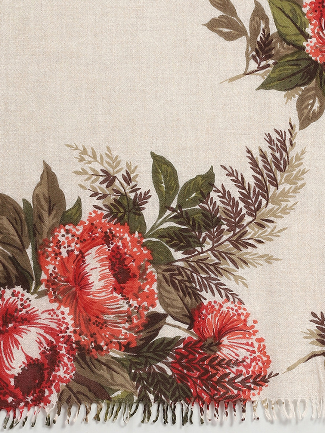 Women Multicolor Floral Print Shawl