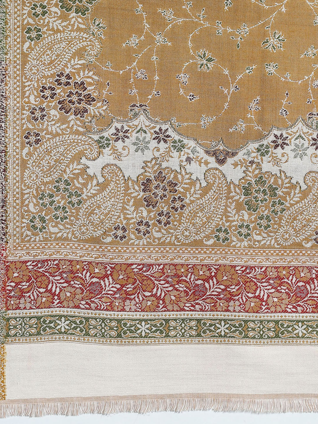 Women Multicolor Self Design Shawl