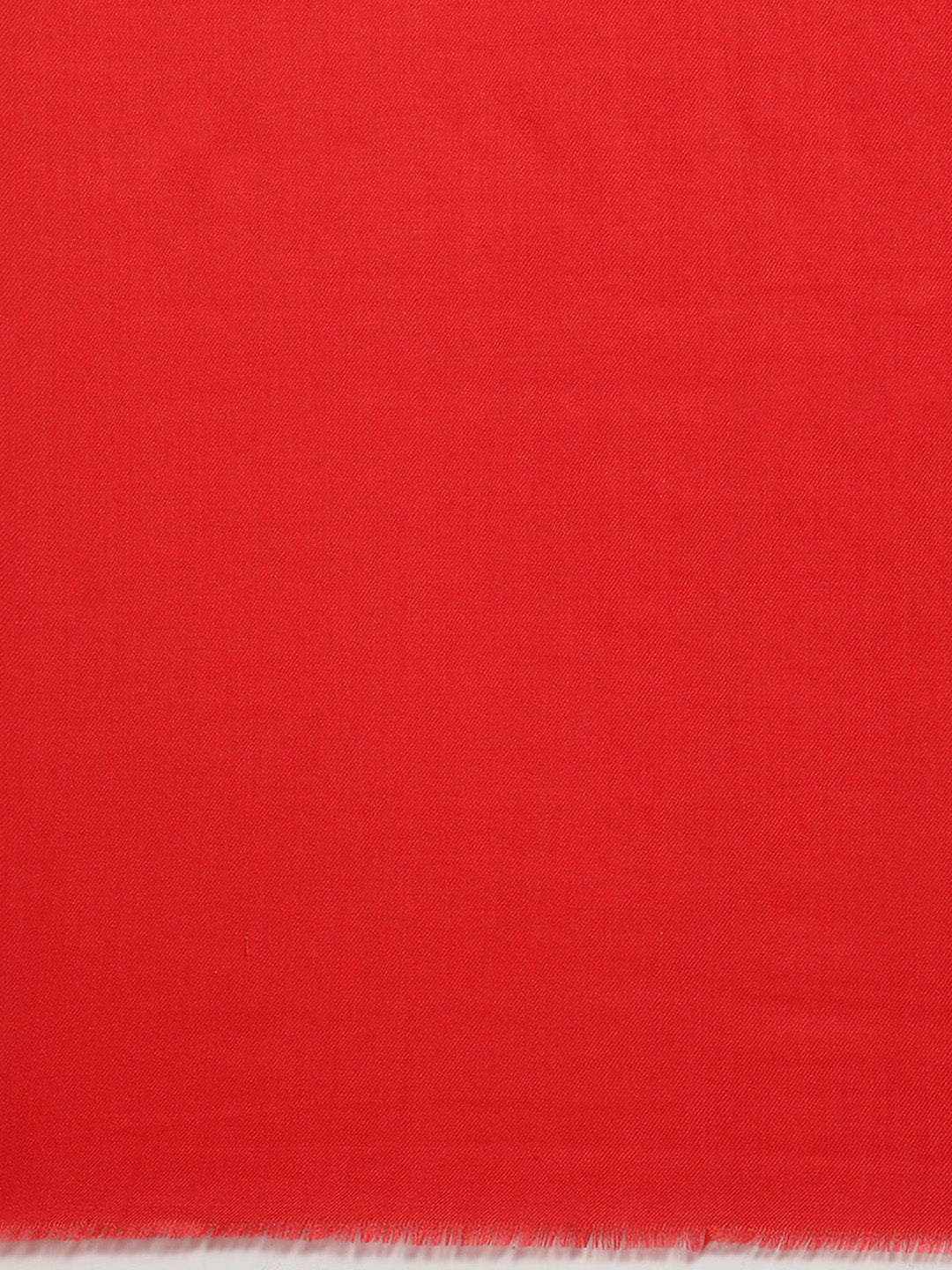 Women Red Self Design Shawl