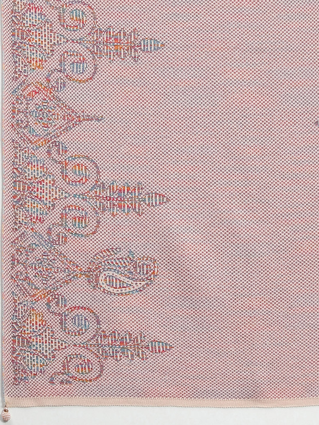 Women Multicolor Self Design Stole