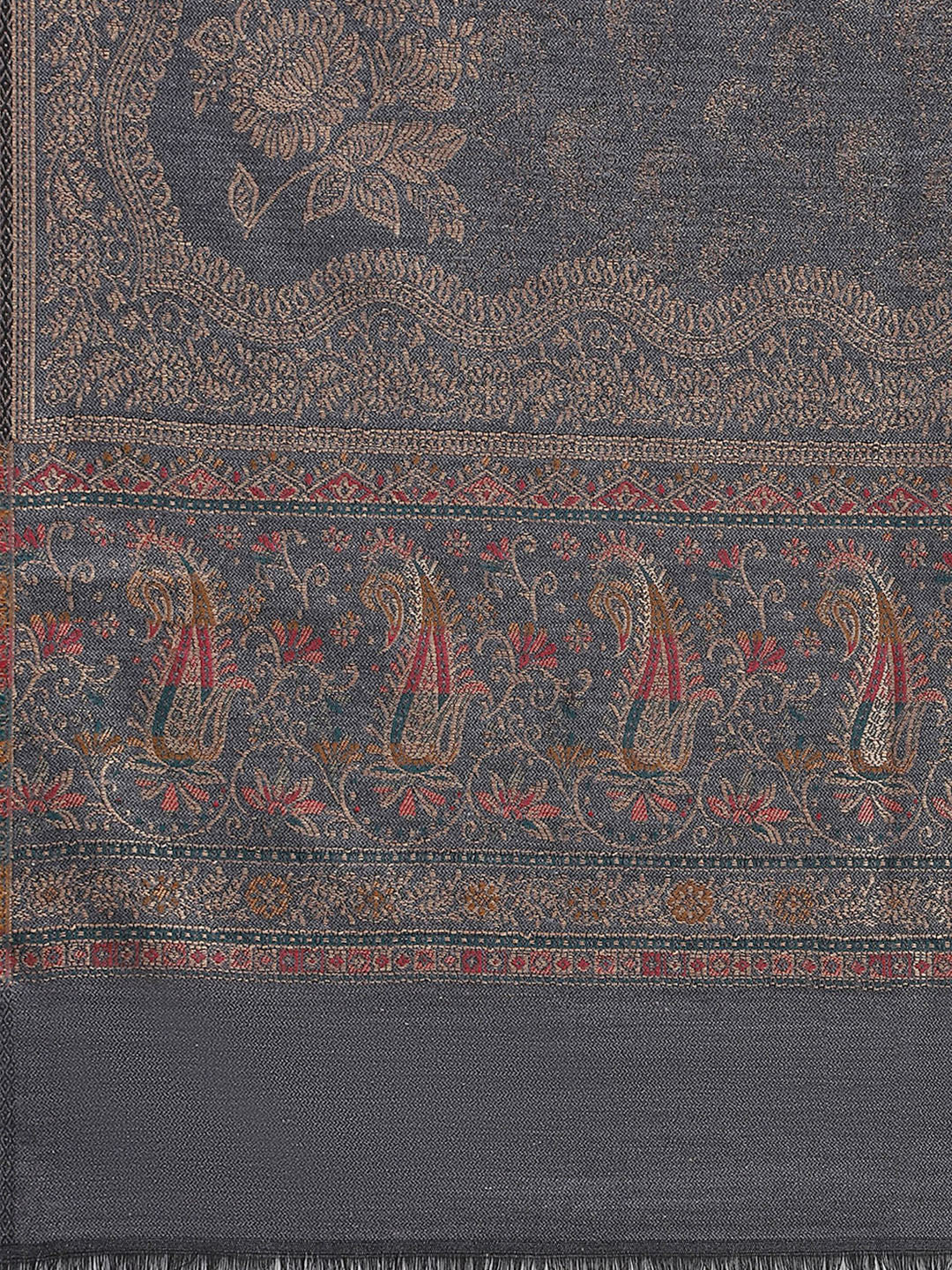 Women Multicolor Self Design Stole