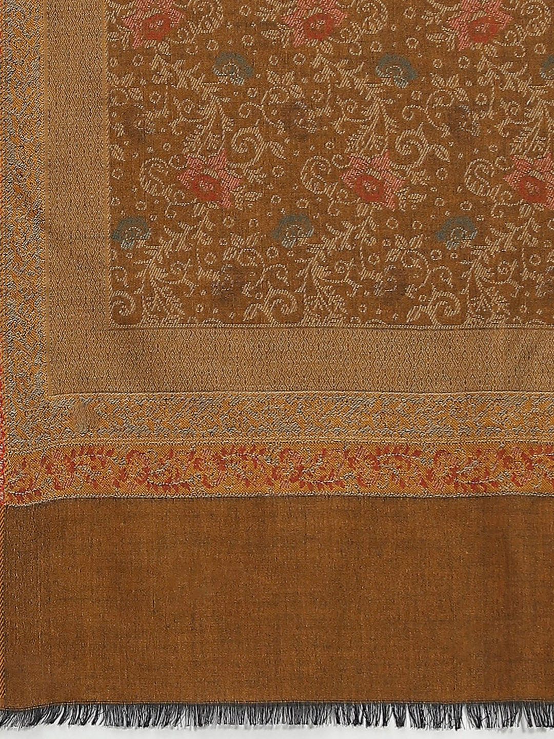 Women Multicolor Self Design Stole