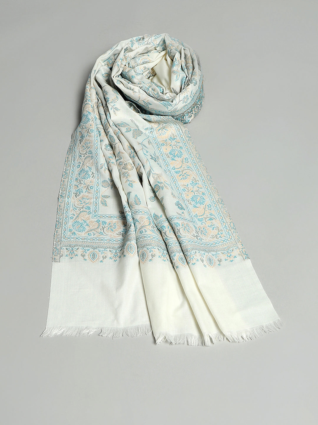 Women Multicolor Self Design Stole