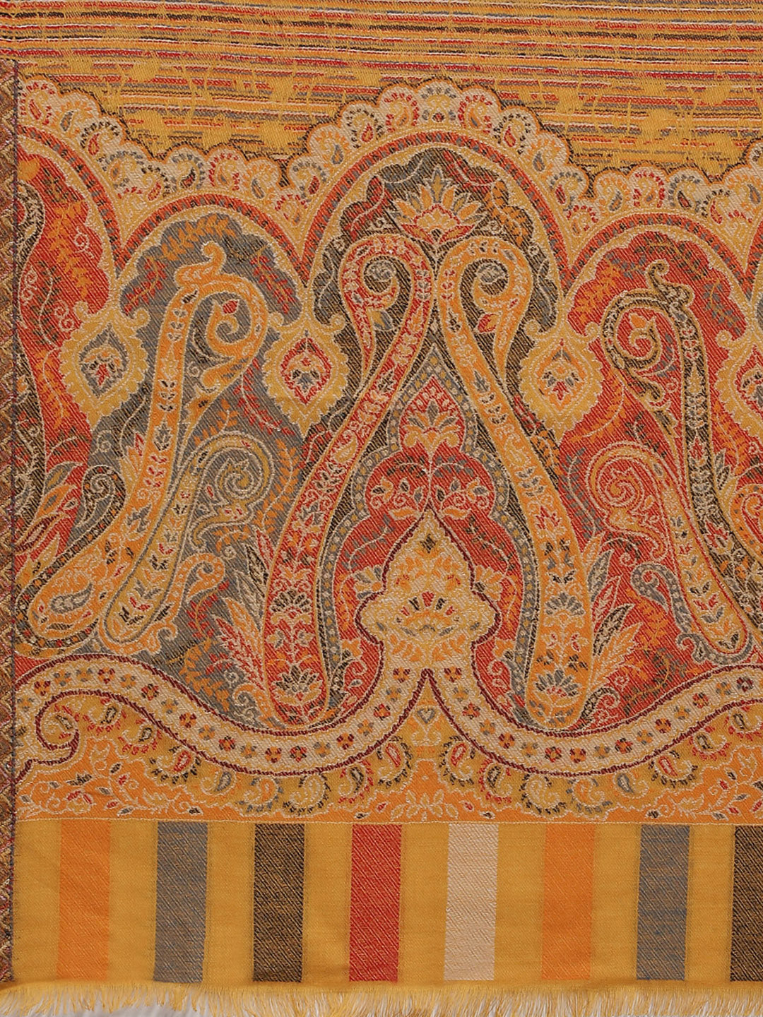 Women Multicolor Self Design Stole