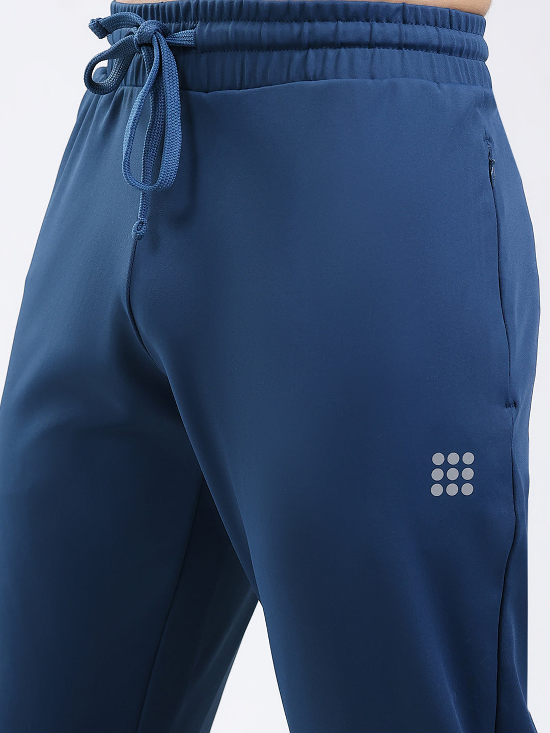 Rock.it Men Blue Solid Regular Fit Winter Lower