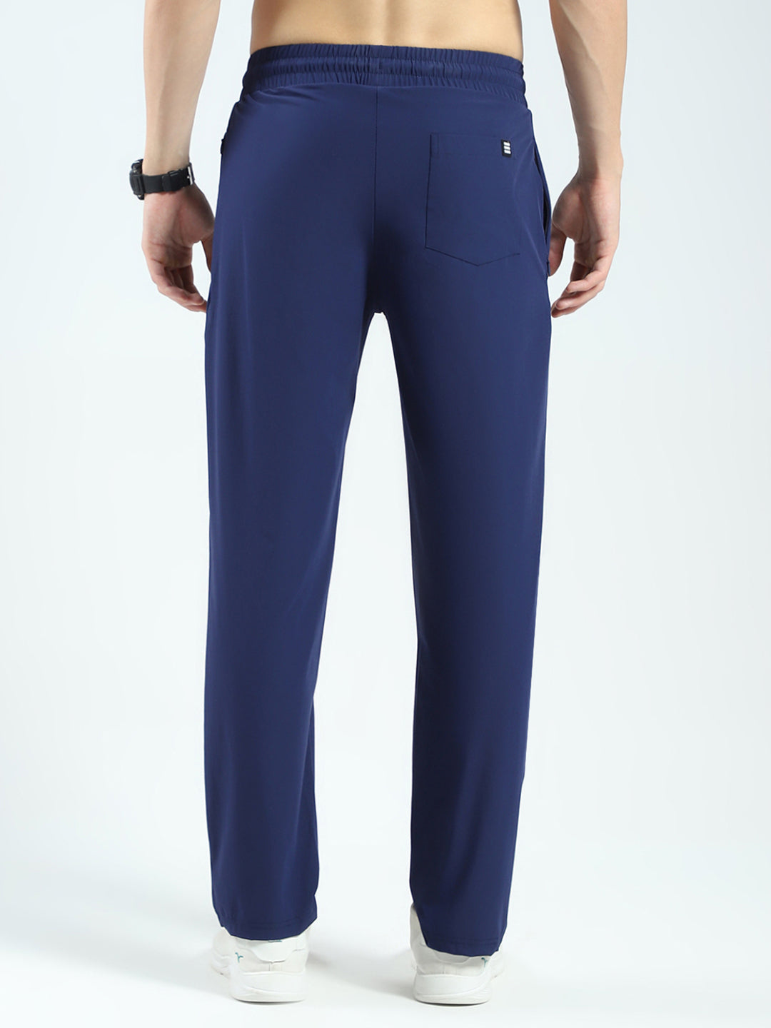 Rock.it Men Blue Solid Regular Fit Lower