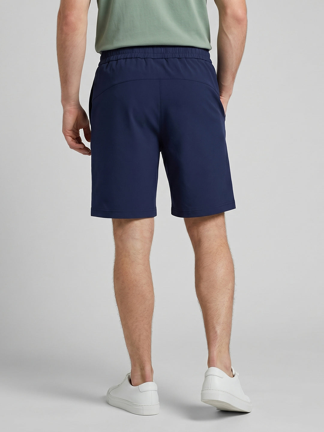 Rock.it Men Blue Solid Regular Fit Shorts