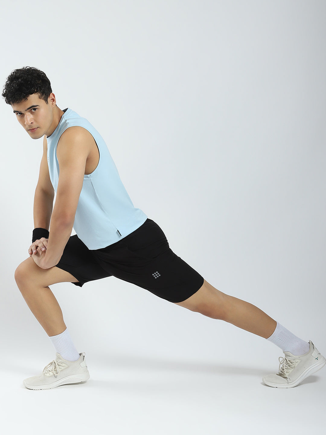 Rock.it Men Black Solid Regular Fit Short