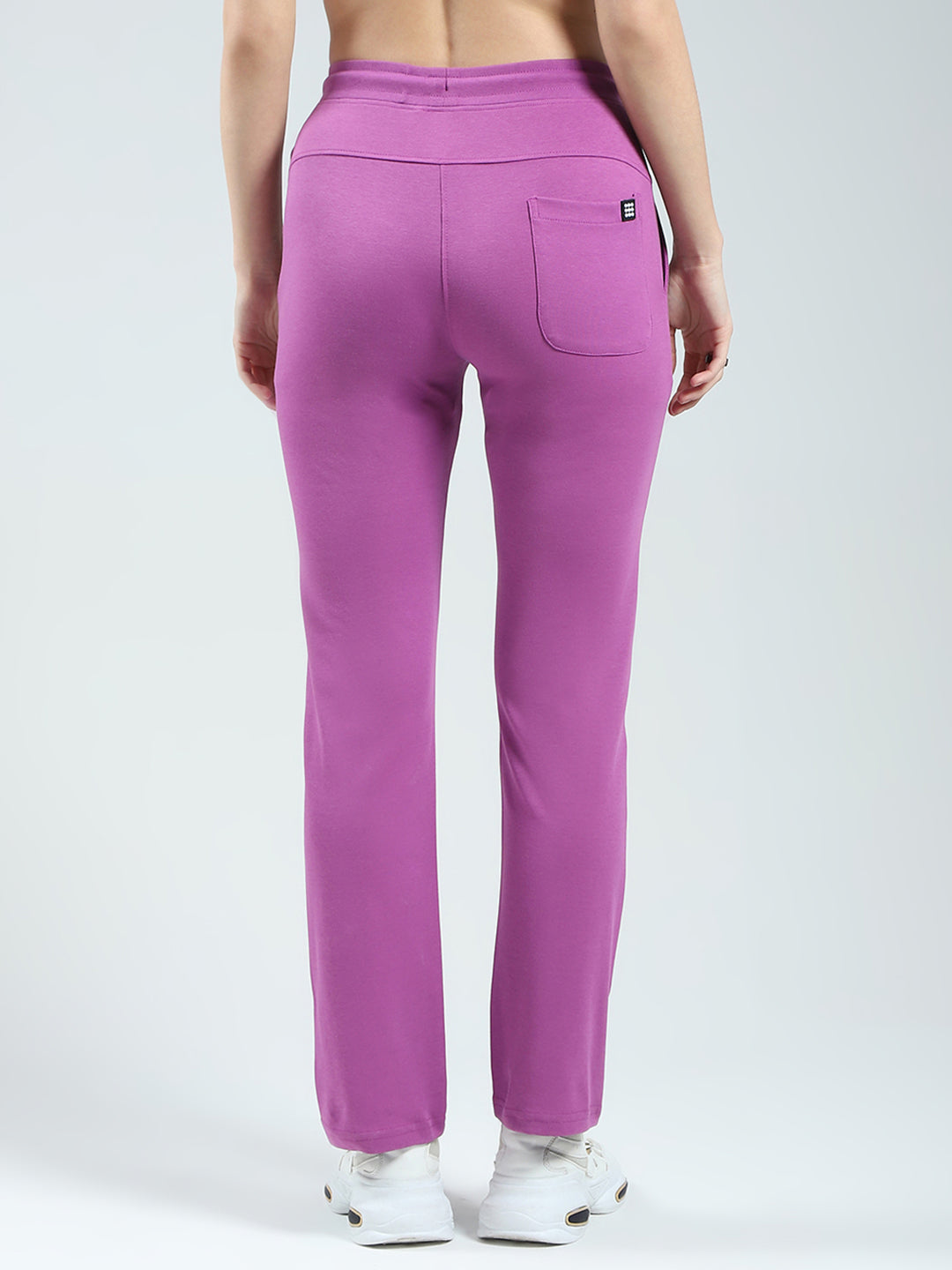 Rock.it Women Purple Solid Regular Fit Lower