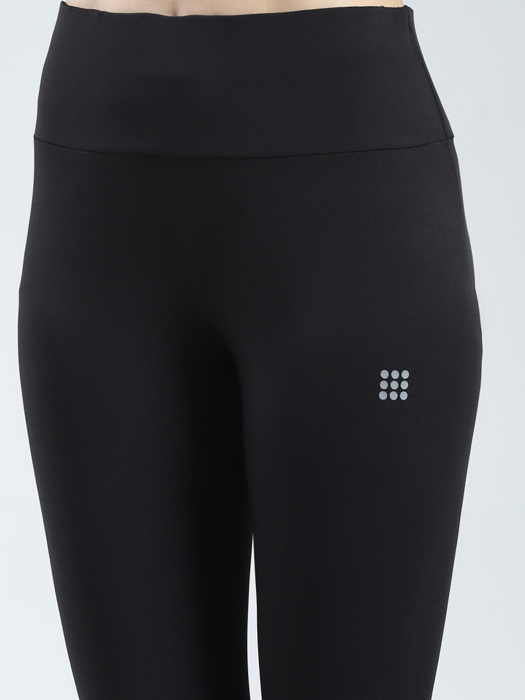 Rock.it Women Black Solid Regular Fit Legging