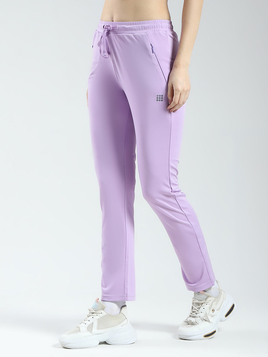 Rock.it Women Purple Solid Regular Fit Lower
