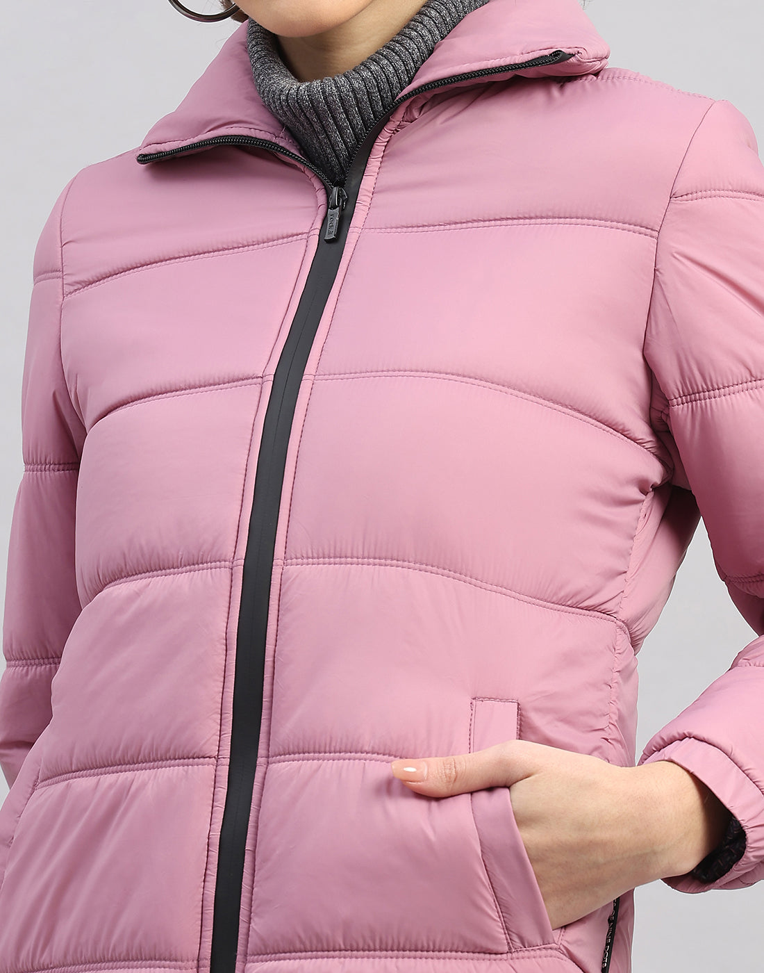 Rock.it Women Purple Solid Collar Full Sleeve Jacket