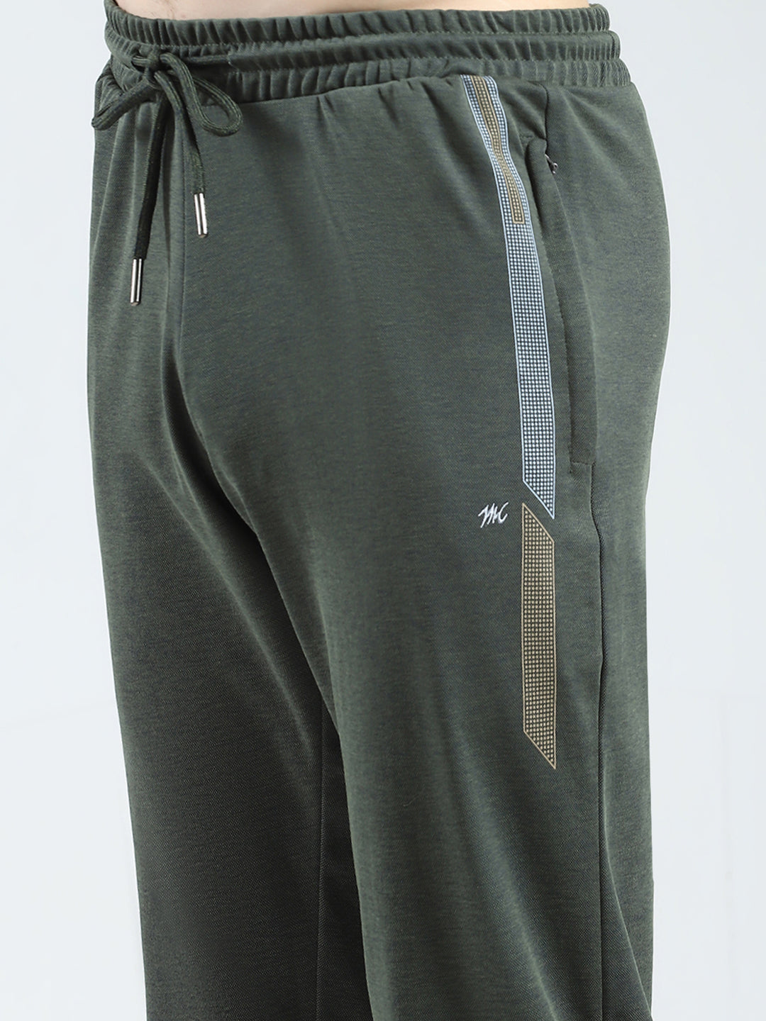 Men Green Solid Collar Half Sleeve Lower Set