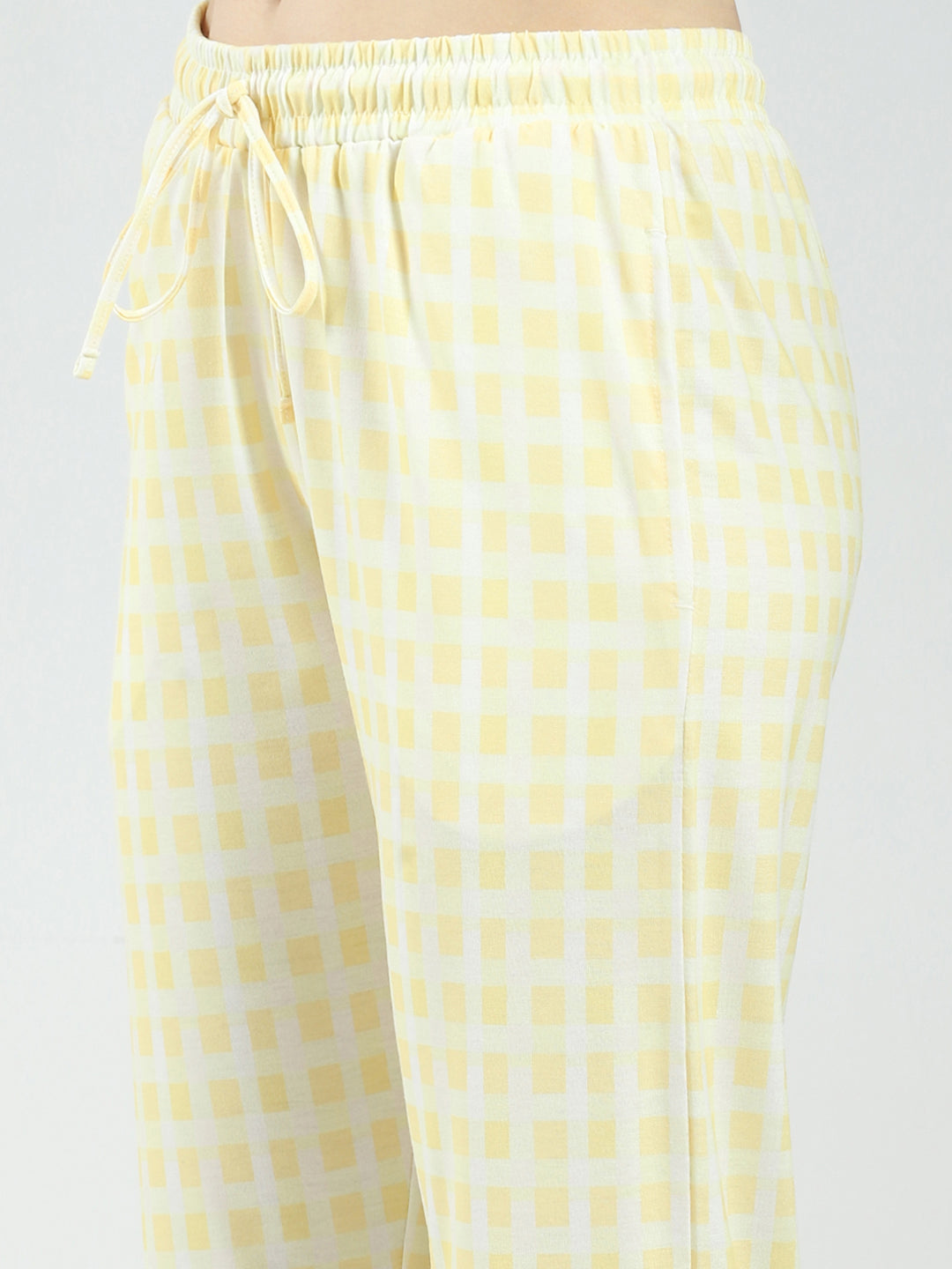 Women Blue Printed Round Neck Half Sleeve Combo 3Pc Set (T-Shirt, Shorts & Lower)